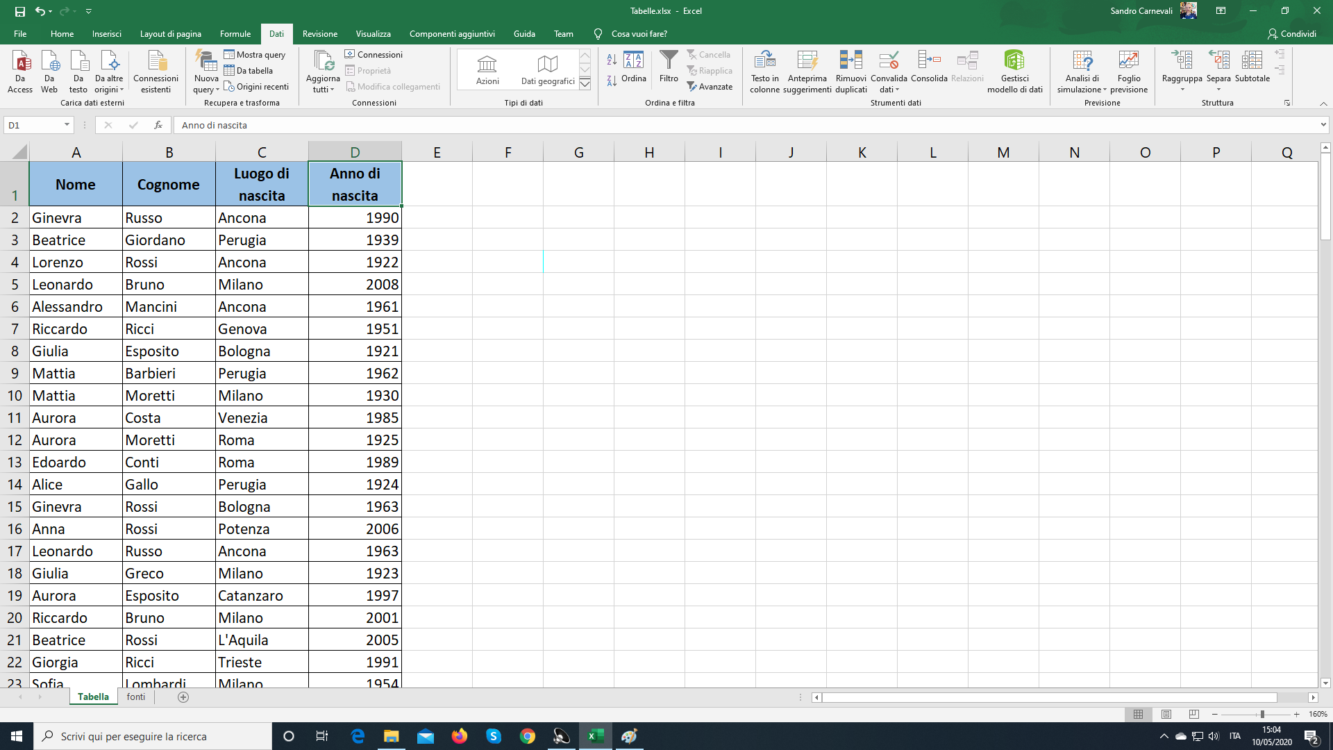 Excel ITA - Corso Excel Lezione 1: Introduzione